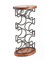 Botellero Vino Vinoteca Botellero Encimera de estante de vino, soporte de estante de almacenamiento de vino de mesa, sostenga 6 botellas de vino, titular de vino rústico independiente for decoración d