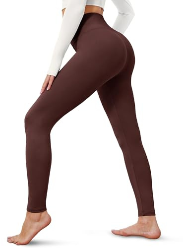 BAYDI Creamlush 7/8 High Waist Leggings Damen | Weich und Elastisch, Blickdichte Sportleggings, S-M bis 5XL, Yoga, Pilates, Fitness, Freizeit und Alltag