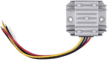 WSOLDMA Transformateur de tension 12 V 24 V vers 5 V DC 10 A 50 W Régulateur de tension Step Down Module d'alimentation pour voiture