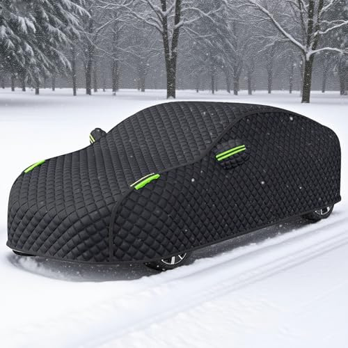 Anti-grêle Bache Voiture Exterieur pour Tesla Model Y 2025 Voiture Housse de Protection Épaissie Antigel- Noir