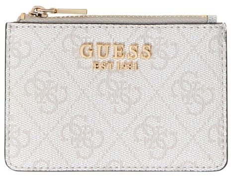 GUESS Kartenhalter Laurel II SLG Card Case Bone Logo Creme