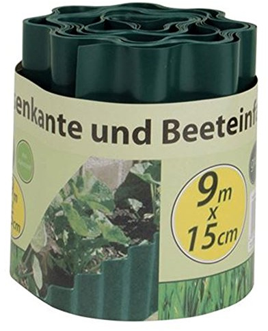 Star Rasenkante Höhe: 15 cm, Länge: 9 m Farbe: grün