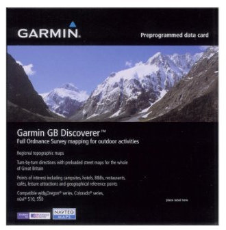 Garmin GB Discover Karten von Großbritannien 1: 50 K (Version UK) (UK-Import)