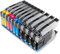 ESMONLINE 10 komp. Druckerpatronen als Ersatz für Brother LC-1220XL LC-1240 LC-1280 MFC J430W J625DW J725DW J825DW J925DW J5910DW J6510DW J6710DW J6910DW LC1220XL LC1240 LC1280