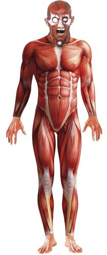 Halloween Kostüm Menschliche Anatomie für Erwachsene - L