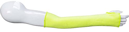 Portwest Manchon résistant aux coupures de 45 cm, taille : taille unique, couleur : jaune, A690YER
