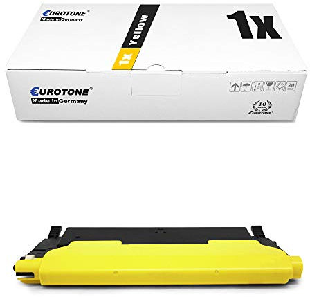 1x Eurotone Toner für Samsung CLP 320 325 W N ersetzt CLT-Y4072S Gelb Yellow