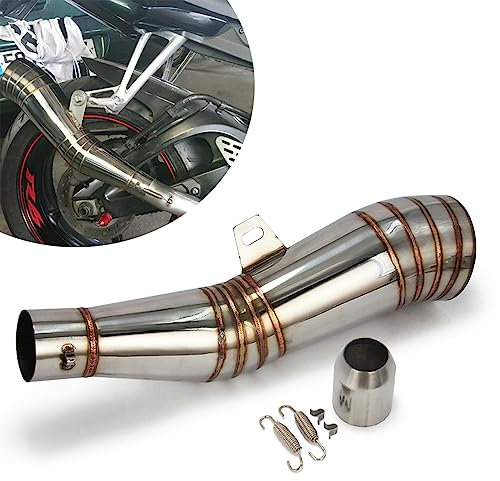 GP Moto Echappement 51mm,Echappement Moto Universel pour ATV Scooter Dirt Pit Bike Street Bike