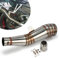 GP Moto Echappement 51mm,Echappement Moto Universel pour ATV Scooter Dirt Pit Bike Street Bike