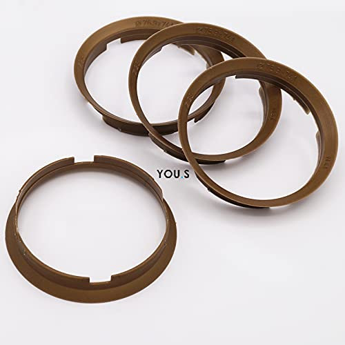 4 x ZENTRIERRINGE DISTANZRING für ALUFELGEN Z23D 76,9-74,1 mm Brock, Keskin, Tuning, Motec, Oxigin, RC, Tomason, Wheelworld, Advanti
