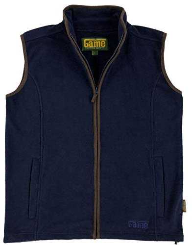 Game Mens Stanton Country Fleece Gilet | Bodywarmer