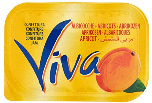 Viva Confettura Assort.Frag/Alb/Ciliegia/Pesca Monodose Gr25x120 - Grande Formato, 3000g