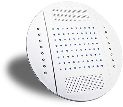 Palmare Docce soffione a mano con 1Pcs 25cm 12V LED Soffitto a pioggia Soffitto a soffitto Tetto doccia a risparmio idrico Soffione doccia Accessori cabina
