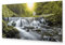 murando - Wandbilder XXL Wasserfall Vlies Leinwandbild 1 tlg Kunstdruck modern Wandbilder XXL Wanddekoration Design Wand Bild Panoramabild - Bäume Wald See c-B-0532-b-b
