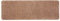 Schmutzfangmatte innen waschbar 60x180 cm – Sauberlaufmatte beige 100% Baumwolle Matte - Entra SAUGSTARK - rutschfeste Fußmatte pflegeleicht