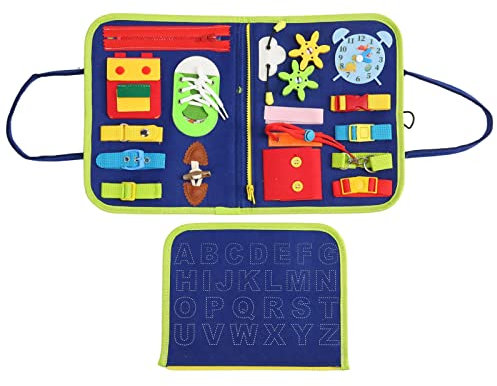 Zappeldecke für Demenzkranke Alzheimer Sensory Blanket für Erwachsene mit Demenz Hilft bei der Therapie von Autismus und älteren Menschen mit Alzheimer Gedächtnisverlust Angstlinderung
