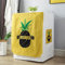 Highdi Housse de Protection pour Machine à Laver, Chargement Frontal Housse Étanche à l'eau et à La Poussière avec Ouverture Frontale (Capacité 5-7kg,Ananas)