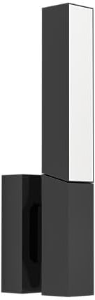 EGLO LED Wandlampe außen Ugento, Außenbeleuchtung mit schwenkbarem Spot, Außenleuchte Hauswand mit indirekter Beleuchtung, Außenwandleuchte aus Metall in Schwarz, Wand Außenlampe, warmweiß, IP44