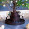 RAUGAJ Decor-Christbaumständer Antik-Kupfer 29x29x15,5 cm-Home & Garden