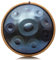 LOMUTY Handpan Anfänger, Stahltrommel 9 Töne 18 Zoll, Hand Pan in G-Dur, Hand Drum mit Drumtasche und Handpan-Halter, Steel Drum als Geschenk für Sound Healing, Meditation, Blau