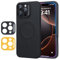 ESR for iPhone 16 Pro Max Case with MagSafe, Camera Control, Supports Magnetic Charging, Smooth & Slim Silicone Case, Full Screen and Camera Protection, Soft Microfiber Lining, Cloud Series, Black