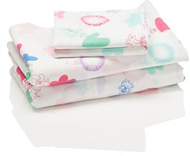 Franco DreamWorks Trolls Luxus-Bettwäsche-Set für Kinder, superweich, Premium-Baumwolle, 4-teiliges Bettlaken-Set, vollständig (offizielles Lizenzprodukt)