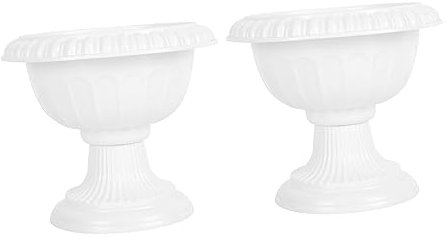 YARNOW Lot De 2 Petits Pots De Fleurs Décoratifs pour La Maison