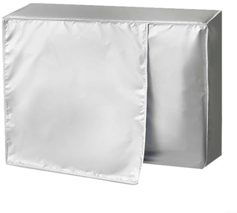 Oniissy Air Conditioner Outdoor Unit Dust Cover, Oxford Cloth Air Conditioner Waterproof Sunscreen Outer Cover,Outdoor Air Conditioners Protecter Cloth(Small 1P)