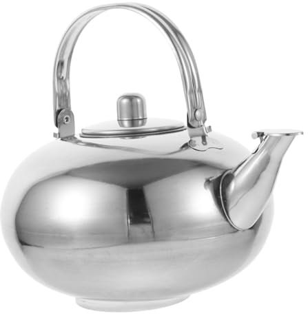 Alipis Hervidor De Agua Para Estufa De Acero Inoxidable De 2 5 L Con Infusor Hervidor De Agua Caliente Con Silbido Para Té Café Y Preparación De Bebidas