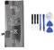 GDDGFVKV Batería de repuesto 616-00471 compatible con iPhone XR A1984, A2105, A2106, A2107, A2108, 3,79 V, 2942 mAh, 11,16 Wh