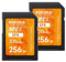 SD Card 256GB UHS-II Classe V60 per Fotocamere Professionali, Scheda SD ad Alta Velocità 300MB/s Impermeabile e Antishock, Memory Card Compatibile con Canon 4K/6K Video (EF8 2Pack)
