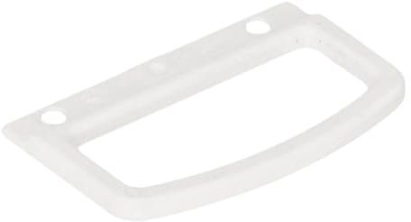 warema Griff für Insektenschutztüren | Fliegengitter | Schraubmontage | grau, schwarz oder weiß (Weiß)