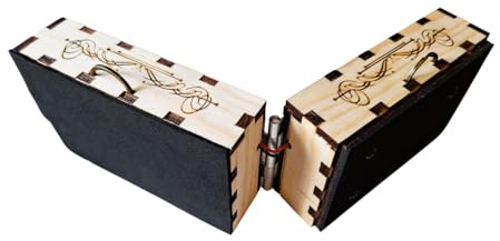 The Rhythmic M3 Tragbare Cajon/Stomp-Box Elektrische Handtrommeln Stompbox für Sänger