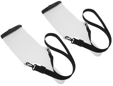 ABOOFAN 2Pcs Waterproof Vhf Radio Case with Adjustable Strap – Portable Dry Bags for Outdoor Sports, Kayaking, Fishing, and Hunting Intercom Protection