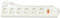 Belkin F9E600fr1M Parafoudre 6 prises avec cordon 1M Blanc