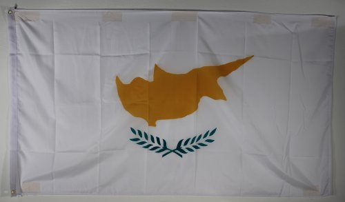 Buddel-Bini Flagge Fahne ca. 90x150 cm : Zypern Zypernflagge Nationalflagge