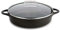 Valira Black - Cocotte Basse Premium de 32 cm fabriqué en Espagne, en Fonte d'aluminium avec Anti-adhérent écologique renforcé, apte pour l'induction