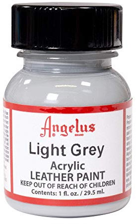 Angelus Acryl Lederfarbe Hellgrau 29,5ml