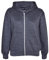 A2Z 4 Kids Girls Boys Classic Plain Tie Dye Print Full Zip Up Hooded Zipper Top Jacket - Zipper Charcoal 11-12