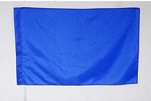 AZ FLAG Bandiera COMMISSARIO di Pista Blu 90x60cm - Bandiera Pilota Che Sta per Essere SORPASSATO 60 x 90 cm Foro per Asta