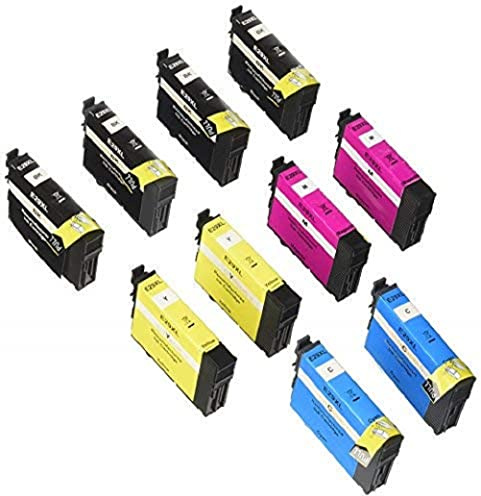 Peach E29 10er-Pack Druckerpatronen (4xBK, 2xC, 2xM, 2xY) ersetzt Epson T2986, No. 29, C13T29864010 für z.B. Epson Expression Home XP -235, Epson Expression Home XP -330