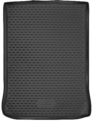 WALSER XTR Kofferraumwanne für BMW 5er (G30) Limousine 2016-Heute, 100% passgenaue Antirutschmatte Auto, Gummimatte Auto, Kofferraum Schutzmatte, Anti Rutsch Matte Gummi, Auto Gummimatten