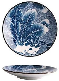 LKYU Passée en porcelaine bleue et blanche japonaise-C