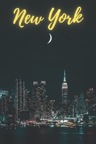 New York: Notebook, Journal, Diary, 6x9 Lined Pages, 110 Pages