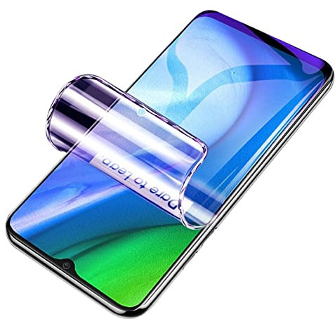 Snailcanfly 2 pcs películas de hidrogel para Realme 8 4G / Realme 8 Pro 6.4inch Protectores de pantalla de TPU de película transparente flexible suave NO vidrio templado