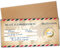 Carte à gratter Voyage Surprise - Carte embarquement personnalisable à offrir - Billet avion annonce - Cadeau Anniversaire EVJF - En français - Modèle vintage (1 carte)