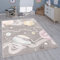 Paco Home Alfombra Infantil Habitación Infantil Niña Niño Varios Estampados Y Tamaños, tamaño:240x340 cm, Color:Gris 2