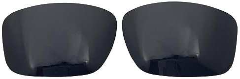 Lente de repuesto para Oakley Valve New 2014 OO9236, antiarañazos, resistente a los impactos, ajuste perfecto, Negro (no espejo, polarizado), 60*39mm