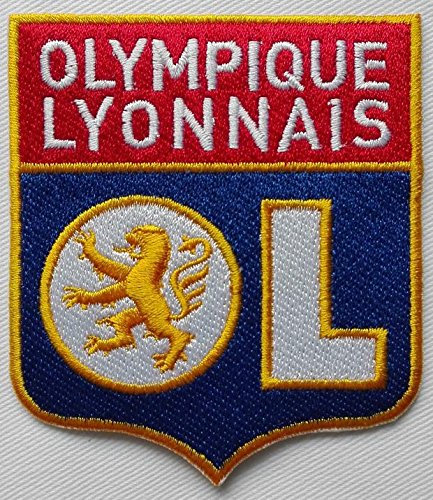 Jingtongda 2stk FC Lionais Aufnäher Patch Football Fussball Soccer Club Iron on bügelbild aufbügler Badge Team logo