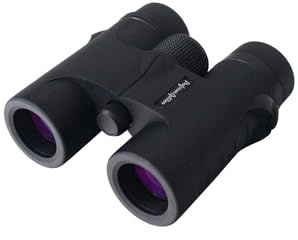 Professor Optiken Hockenheim 8x32 Fernglas, schwarz | inkl. Zubehör, Porro-Prismen (BaK-4), kompakt für Wandertouren, Urlaub, Freizeit, Pirsch